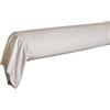 Blanc des Vosges Federa per cuscino in percalle di cotone satinato, canapa, 90 x 190 cm
