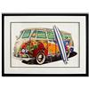 World Art Quadro collage 3D 'Volkwagen Van vintage 2'