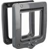 TRIXIE PORTA 4 FUNZIONI 20X22 grigio
