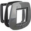 TRIXIE PORTA 4 FUNZIONI PER PORTE IN VETRO 27X26 grigio