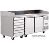 Tavolo refrigerato in acciaio inox AFP/RG0843FPE