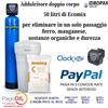 Addolcitore Ecomix 50 Litri Doppio Corpo con Clack
