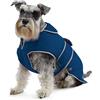 Ancol Muddy Paws Stormguard e fodera in pile, blu, grande