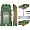 Tahe - Bic Sport Barchino Sportyak 245 Green 106471 TAHE / Bic Sport