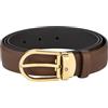MONTBLANC | PELLETTERIA CINTURA IN PELLE MARRONE - 129423
