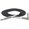 Hosa GTR-205R, Guitar Cable, Hosa Straight to Right-angle, 5 ft