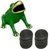 CADENAS ® - Gioco della Rana Completa: 1 Rana e 10 dischetti.