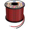 Haerkn 1.3mm² 16AWG Silicone Filo Elettrico 20metri[10Metri Nero 10Metri Rosso] Hook Up Cavo Elettrico in rame senza ossigeno ad Alta Temperatura Resistente