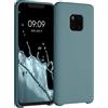 kwmobile Custodia Compatibile con Huawei Mate 20 Pro Cover - Back Case per Smartphone in Silicone TPU - Protezione Gommata - artic night