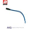 Ave 0230LDB Lampada spia LED Blu con Filo 230V