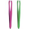 Trouss Milano TROUSS 5 PINZETTE GOMMATE PUNTA A GRANCHIO VIOLA