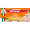 PLASMON OMOGENEIZZATO TROTA VERDURE 80 G X 2 PEZZI