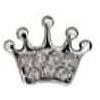 Sanico BJT705 ORECCHINI BABY CROWN STAINLESS STEEL