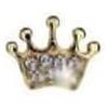 Sanico BJT707 ORECCHINI BABY CROWN RG
