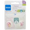 MAM Baby MAM SUCCHIETTO ORIGINAL 2-6 MESI SILICONE FEMMINA 2 PEZZI
