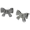 Sanico BJT208 ORECCHINI BOW TIE CRYSTAL STAINLESS STEEL