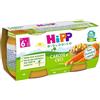 HIPP BIO OMOGENEIZZATO CAROTE/CECI 2X80 G