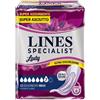 Lines ASSORBENTI PER INCONTINENZA LINES SPECIALIST LADY ULTRA DISCREZIONE 7 MAXI 12 PEZZI