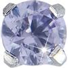 Medical Jewels TIFFANY CUBICO 3MM LAVANDA