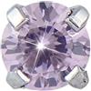 Medical Jewels TIFFANY CUBICO 4MM ROSA