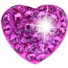 Sanico INVERNESS ORECCHINI IN122C CUORE NIOBIO