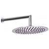 Accadueo Soffione Doccia Tondo 200 Ø S20R + Braccio Doccia 330 mm B33R Accadueo