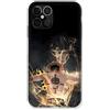Cokitec Cover per iPhone 12/12 Pro Manga One Piece Ace Nero