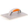 Mivos Frattazzo in Plastica con Rivestimento in Feltro 8mm - 280 x 140 - Frattone in Feltro per Intonaco - Tagliere con Rivestimento in Feltro 8 mm per Stuccatori e Muratori - Frattazzo per fughe