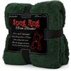 Snug Rug Coperta Divano Coperta Plaid Morbida Sherpa Edizione Speciale Coperta in Pile Morbidissimo Pregiato 127 x 178 cm (Verde)