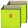 Phoenix Set Contenitore Organizzazione Spazi 2 Pz. Caro Verde
