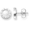 Thomas Sabo orecchini da donna a bottone madreperla bianco argento sterling 925 H1859-029-14