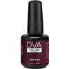 Capello point DVA, Volume Effect Gel Polish, Smalto Semipermanente con Effetto Volumizzante, Base Colorata per Unghie Autolivellante a Lunga Durata, Ideale per Allungamenti, Colore Dark Plum, 15 ml