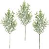 Flair Flower Flair 020944GNW, Ramo di Abete Artificiale zuccherato, Ramo Decorativo, conifere, Decorazione Natalizia, Decorazione Natalizia, per Fiori, Ramo di Abete, per ghirlande, ghirlande