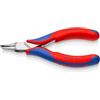 KNIPEX Tronchese per elettronica con tagliente frontale con impugnature multicomponente 120 mm, 64 72 120