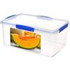 Sistema contenitore per alimenti KLIP IT | 9,67 L | Contenitori per alimenti per frigorifero/freezer con coperchioimpilabili ed ermetici | Plastica senza BPA | Clip blu | 1 pezzo
