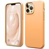elago Custodia in silicone liquido compatibile con iPhone 13 Pro Max (6,7 pollici), in silicone, protezione completa, custodia protettiva a 3 strati, antigraffio, arancione
