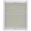 sunlines SunL Ines Plissettata Made in Germany, Oscurante, Klemmfix Bianco Schiene, 100 X 150, Tessuto, Grigio, 100 x 2.3 x 150 cm