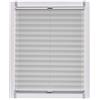 sunlines SunL Ines Plissettato Made in Germany, Luce del Giorno, Crepes Uni Klemmfix, Argento Grigio Schiene, 70 X 150, Tessuto, Grigio, 70 x 2.3 x 150 cm