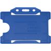 evohold 100 Portabadge blu navy in plastica riciclata rigida orizzontali Evohold