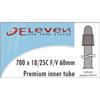 ELEVEN Accessori Camere D'aria Corsa Eleven Camera D'aria Premium Inner Tube 700x18/25 Presta 60mm