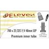 ELEVEN Accessori Camere D'aria Corsa Eleven Camera D'aria Premium Inner Tube 700x25/32c 48mm Presta