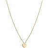 Tamaris collana per donna, Halsschmuck con Herzanhänger, wasserfest in acciaio inossidabile, Gold