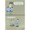 Biglietto Di Auguri UK Greetings Per Compleanno Uomo/Amico - Scherzo Della Polizia Con Disegno Umoristico Tim Whyatt