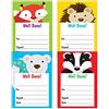 SuperStickers Blocco di lode per insegnanti, formato A6: 64 note Well Done per blocco