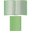 Dohe - Cartellina flessibile con 20 buste (80 micron) - Verde