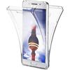 N NEWTOP Cover per Samsung Galaxy A3 2016, Custodia Crystal Case in TPU Silicone Gel PC Protezione 360° Fronte Retro Completa