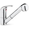 Newform - Dream miscelatore lavello doccia estraibile doppio getto - 2315