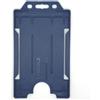 evohold 100 Portabadge blu scuro in plastica riciclata rigida verticali Evohold