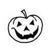 Timbro Zucca di Halloween