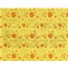 Pannolenci Giallo con Fiori e Ghirigori